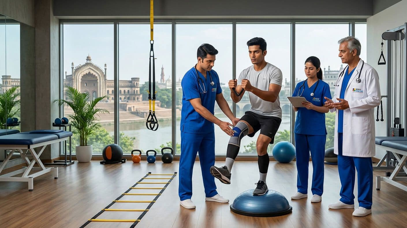  Don’t let an injury slow you down. Recover and rebuild yourself with 2050 Rehab Care Lucknow. 