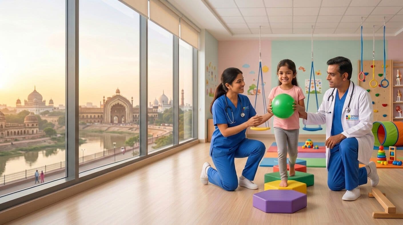  Overcome Developmental Delays with Expert Pediatric Rehabilitation in Lucknow.
