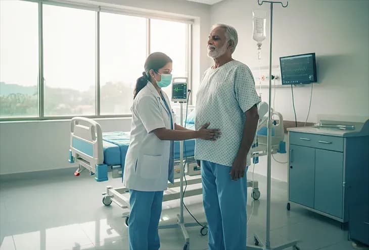 Specialised team for GI recovery